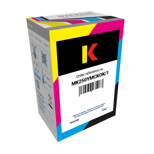 Magicard MK250YMCKOK/1 YMCKOK彩色色带